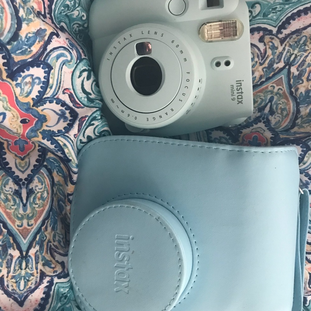 Instax mini and case